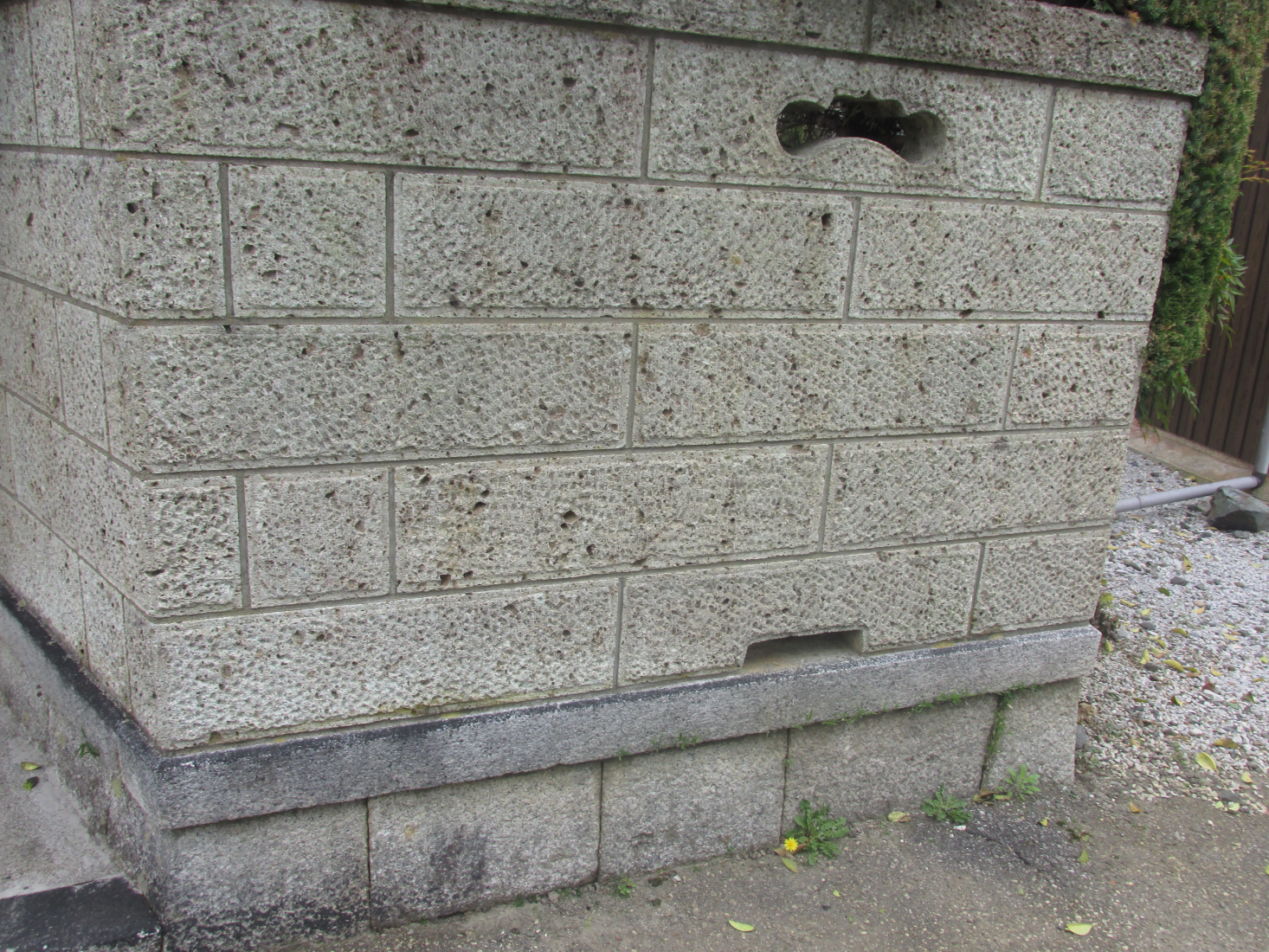 補修前・補修後